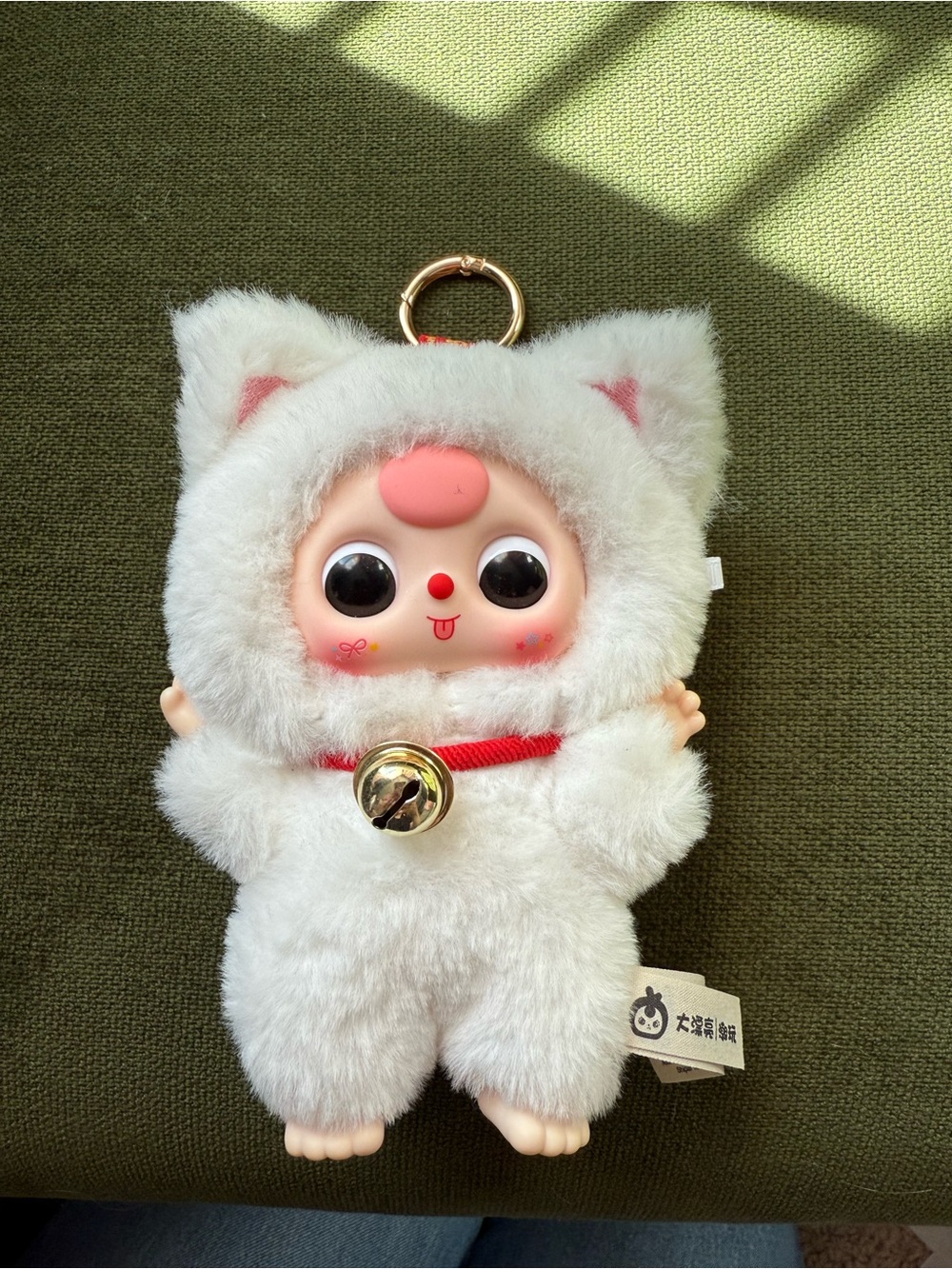 Baby three cat key chain